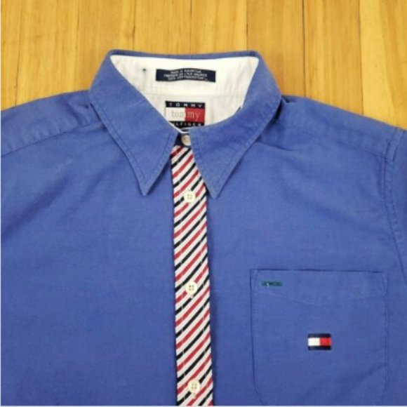 VTG Tommy Hilfiger Made In Mauritius Womens Sz 10 - Picture 5 of 6